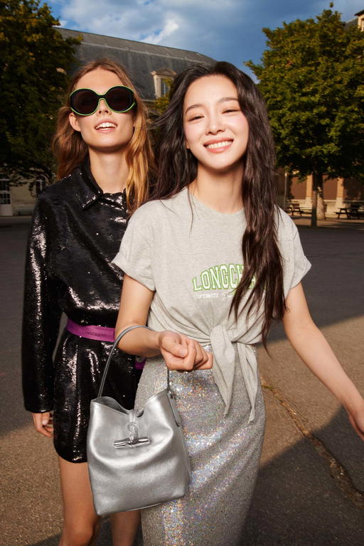 Korean actress Kim Se-Jeong stars in the Longchamp SS24 campaign
