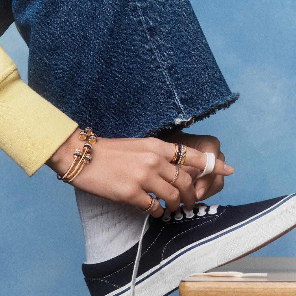 The Quatre collection has evolved beyond just rings to a variety of jewellery