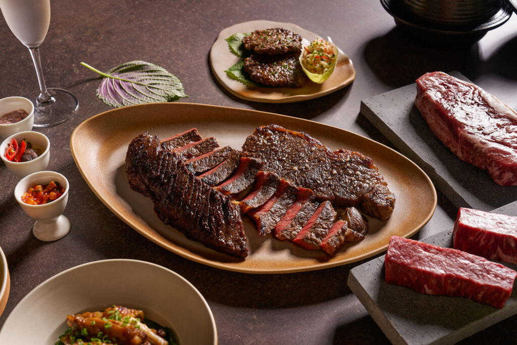 Meats from the grill