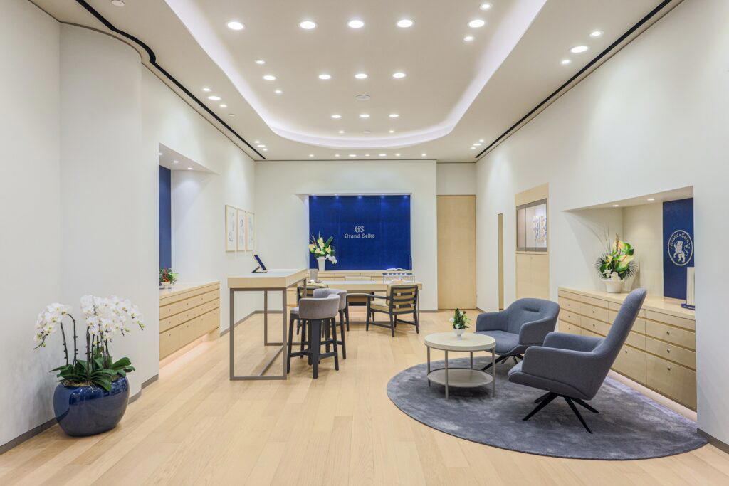 Grand Seiko's first Asia-Pacific mono-brand salon at Jewel Changi