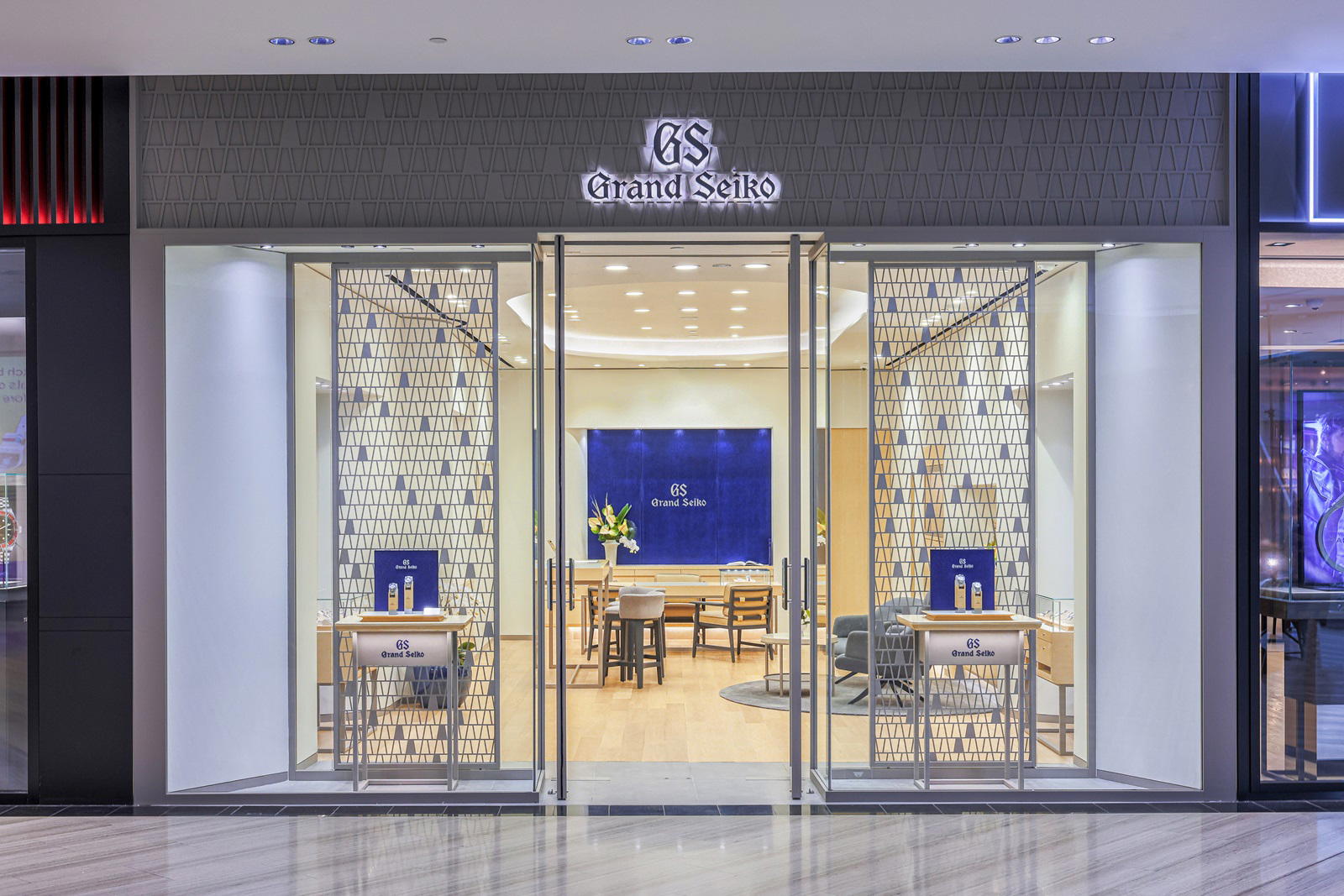 Grand Seiko's first Asia-Pacific mono-brand salon at Jewel Changi