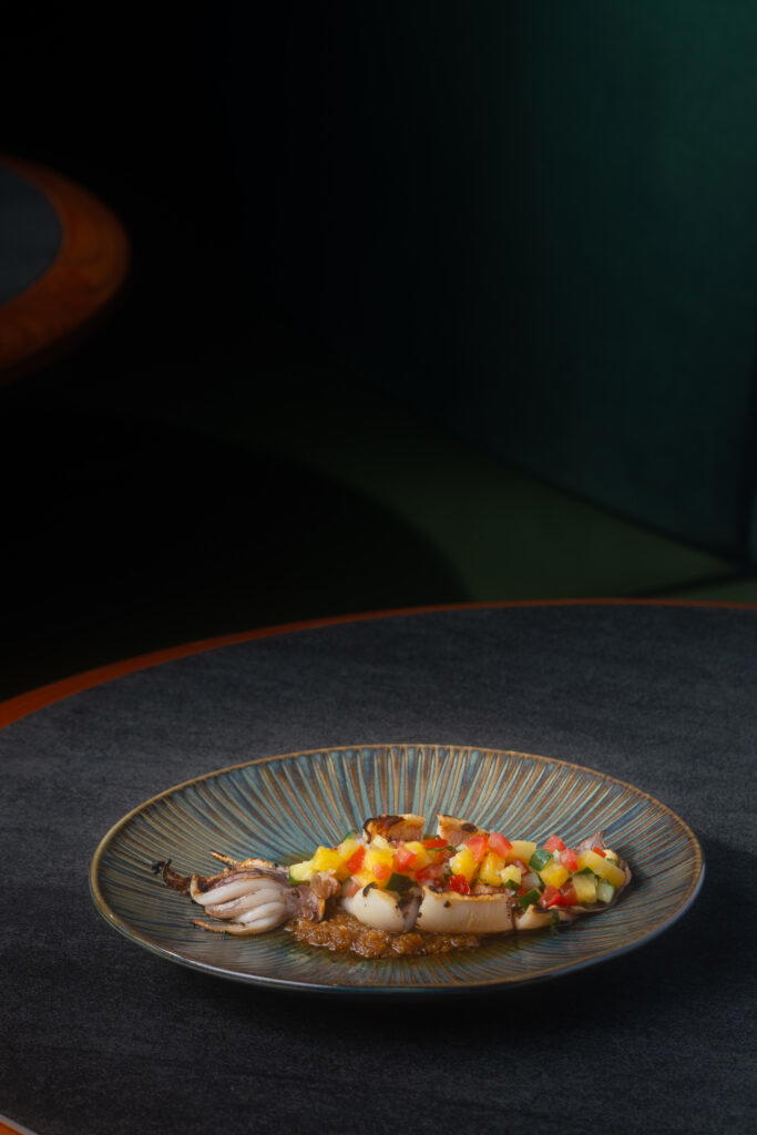 Grilled Indonesian Squid