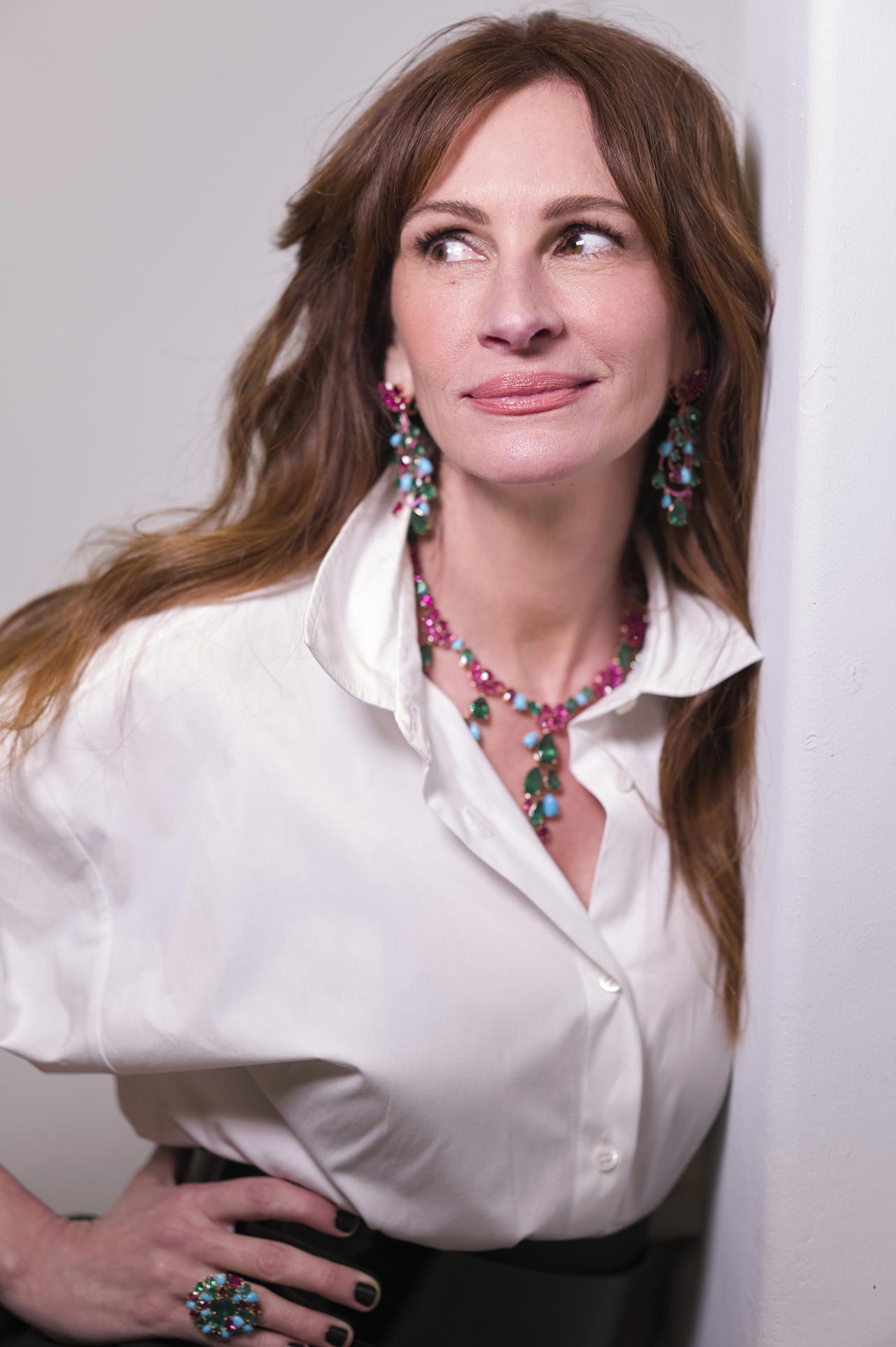 Julia Roberts wearing the Chopard x Julia Roberts high jewellery collection (Credit: Chopard)