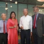 Lee Foh Sang, Monica Menon, Dr Steven Chong, and Dayanand Menon