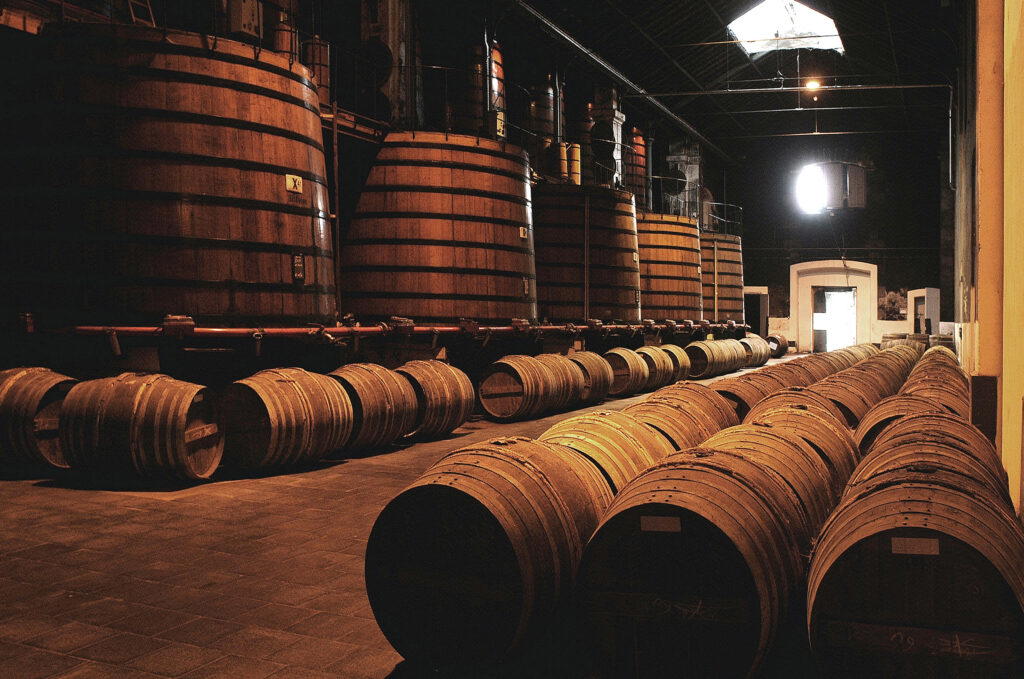 Inside one of Martell’s vaults