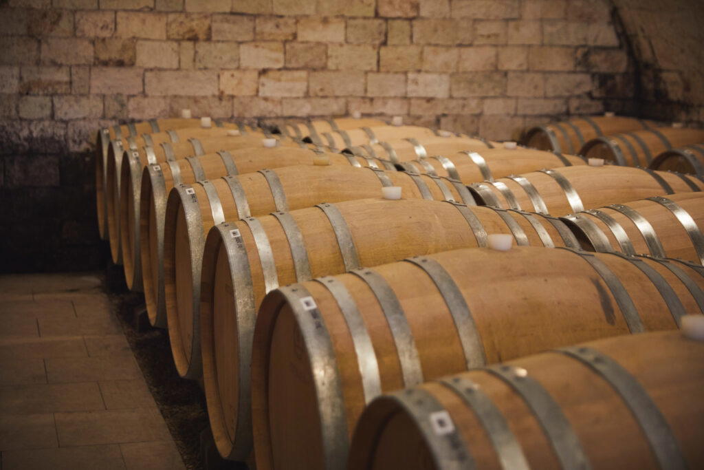 The Szepsy Winery cellar