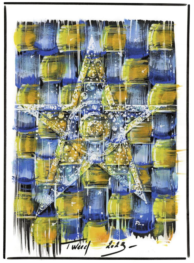 Tweed Etoile sketch by Patrice Leguéreau (Credit: Chanel)