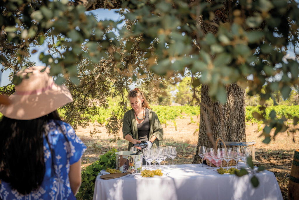 Wine tasting at Las Moradas de San Martín