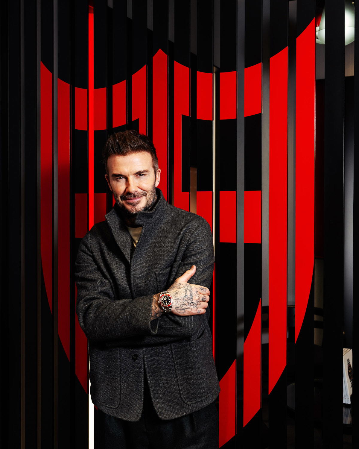 David Beckham has been an ambassador of Swiss watchmaker Tudor for the last seven years (Credit: Tudor.
)