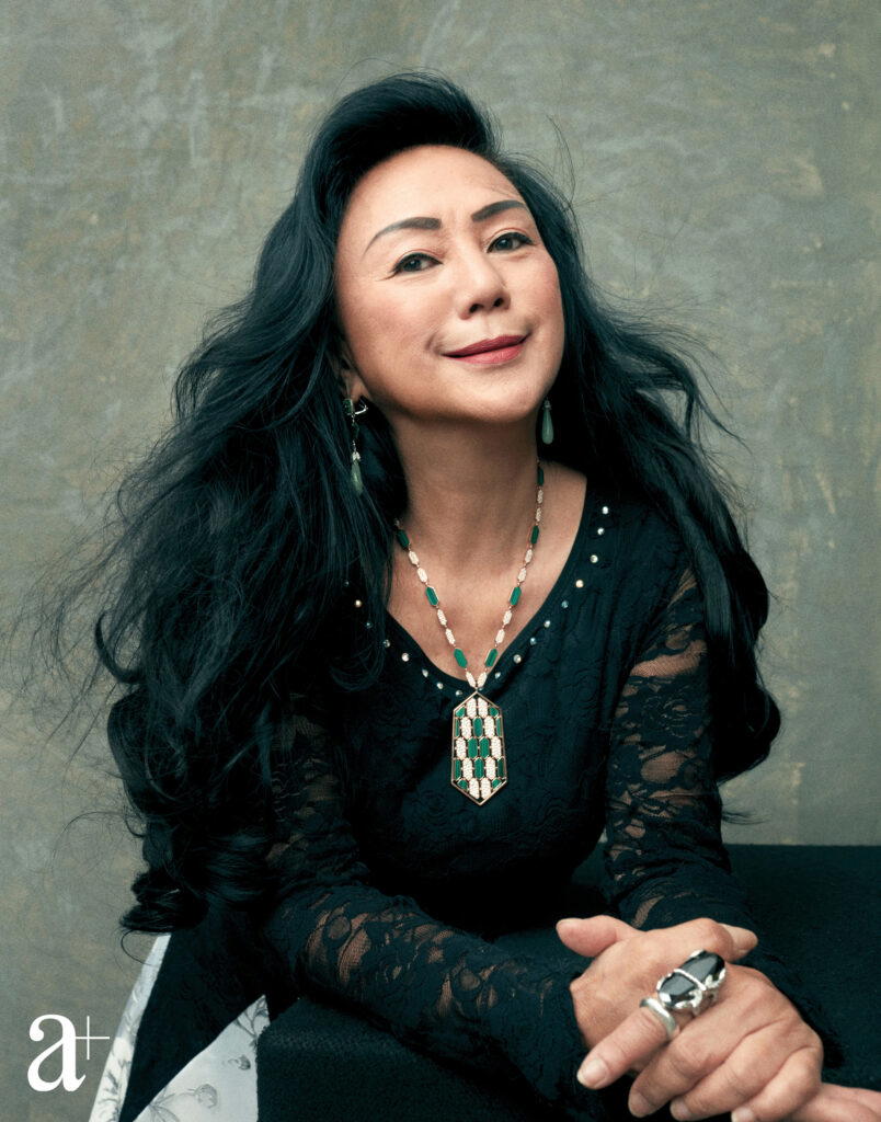 Claire Chiang smiles for the camera