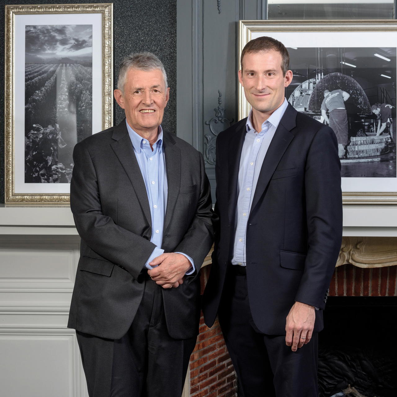 François (left) and Mathieu Roland-Billecart