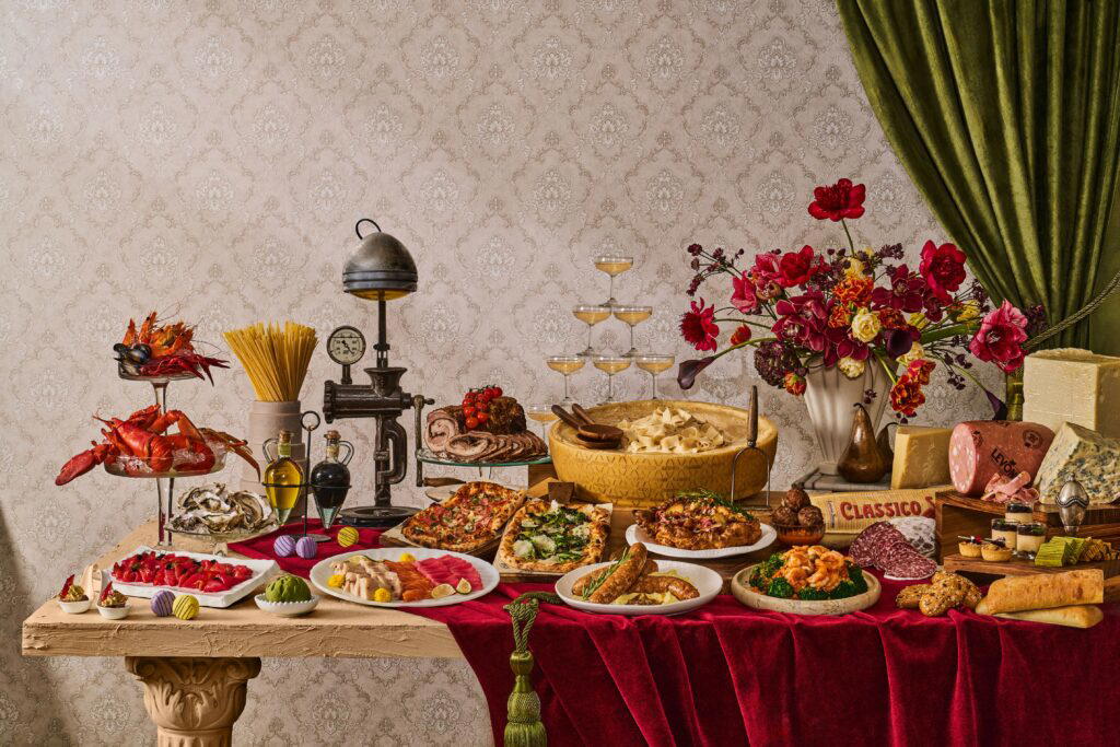 Sunday champagne brunch at LUCE