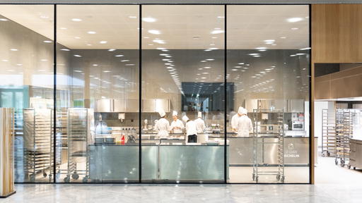 The EHL Hospitality Business School campus in Lausanne, Switzerland offers state-of-the-art practical learning areas (Credit: EHL Hospitality Business School)