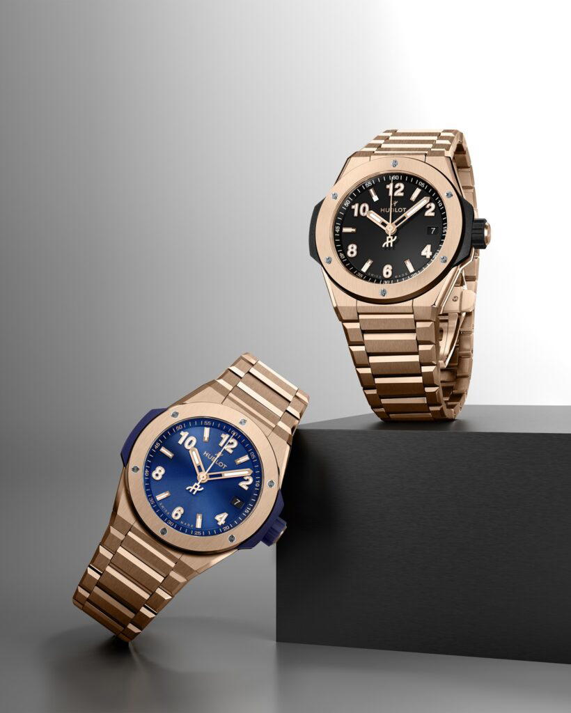 Big Bang Integrated Time Only 38mm in King Gold (Credit: Hublot)