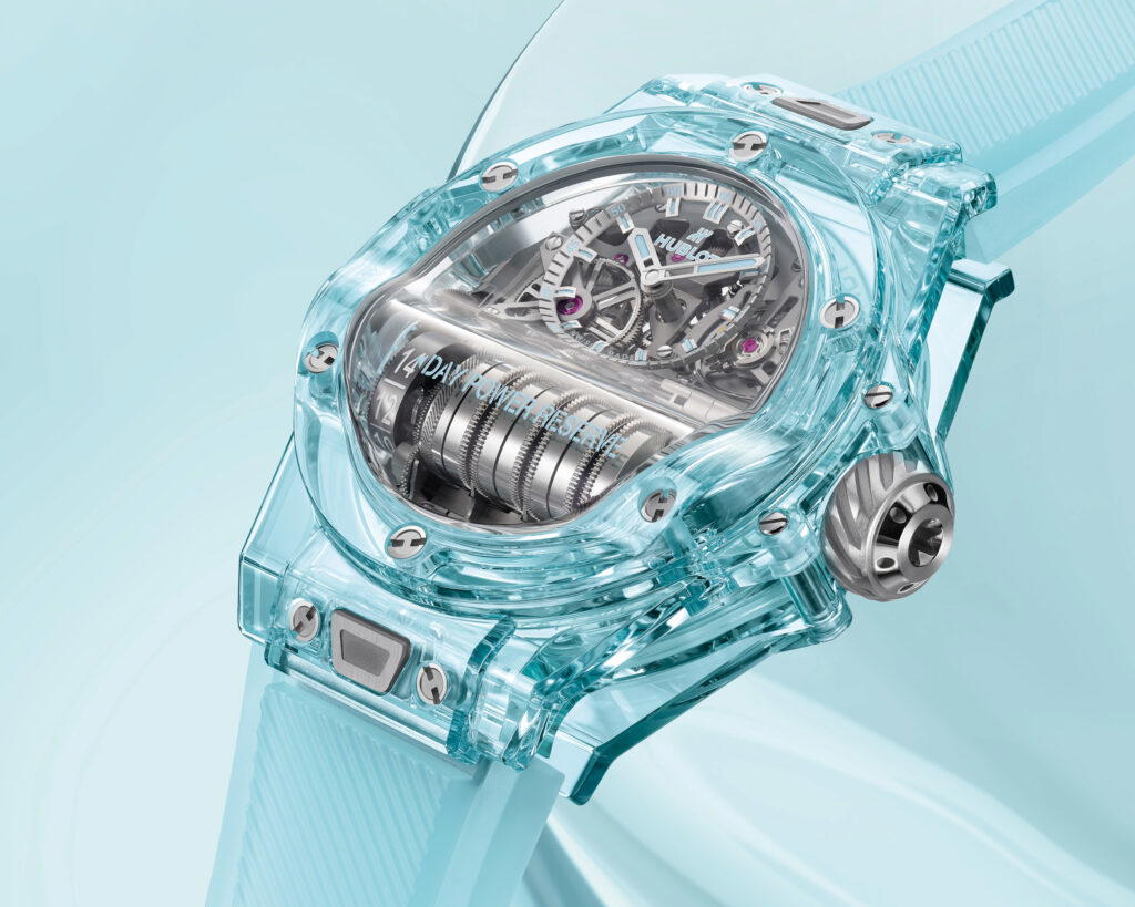 Big Bang MP-11 Water Blue Sapphire (Credit: Hublot)