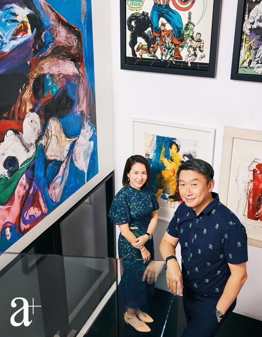 Lena (left) and Paul Ng in their home