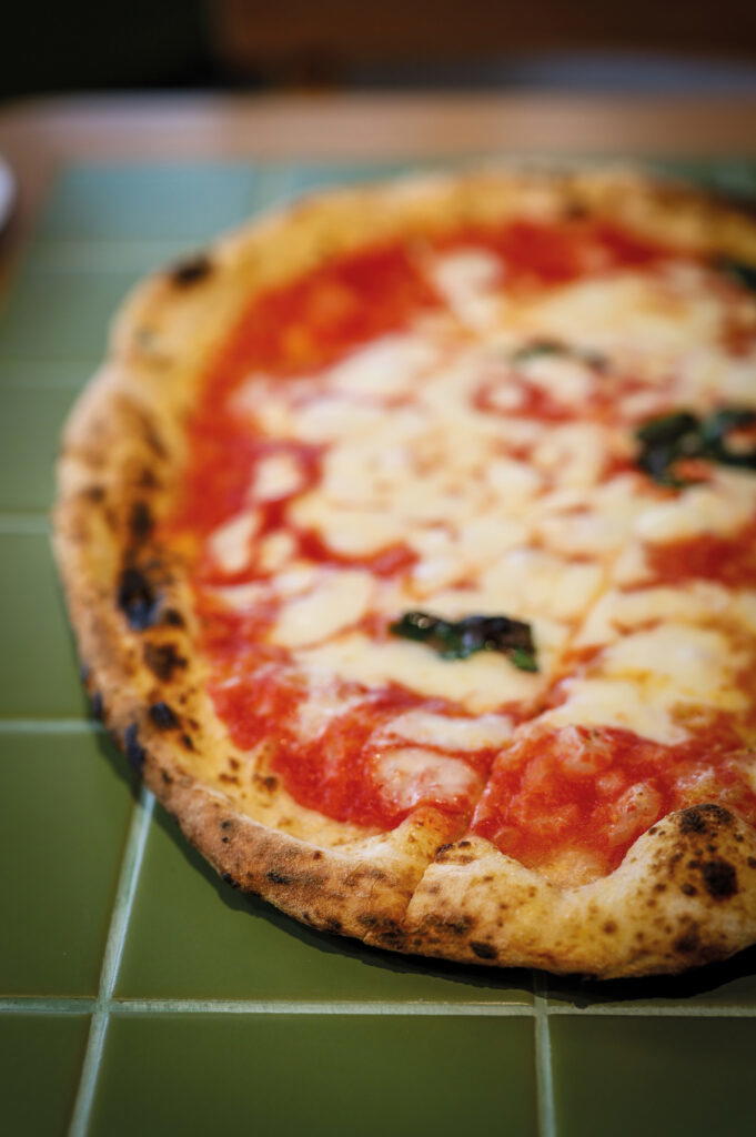 Margherita pizza