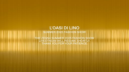 Zegna Summer Pre-Show card