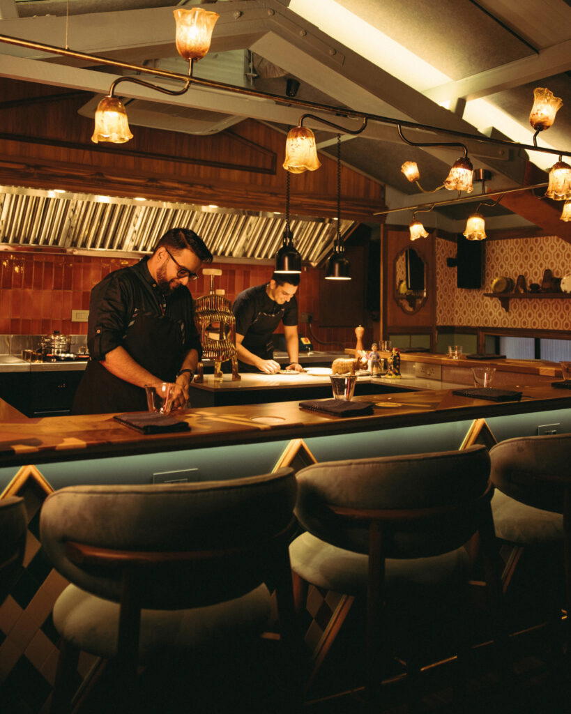 Executive chef Hussain Shahzad&nbsp;at Papa’s in Mumbai