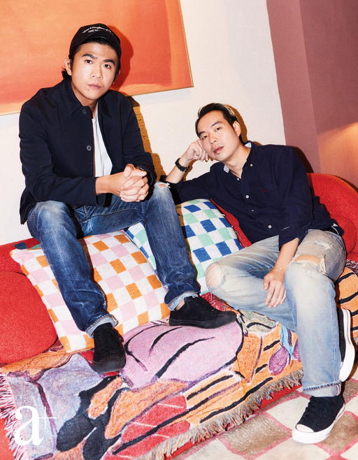 Jereborne Lam (L) and Clement Fu (R) of Two Men Bagel House (Credit: Mun Kong)