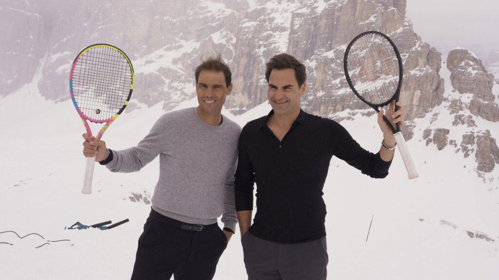 Tennis Legends Nadal & Federer Star In Louis Vuitton's Core Values Campaign