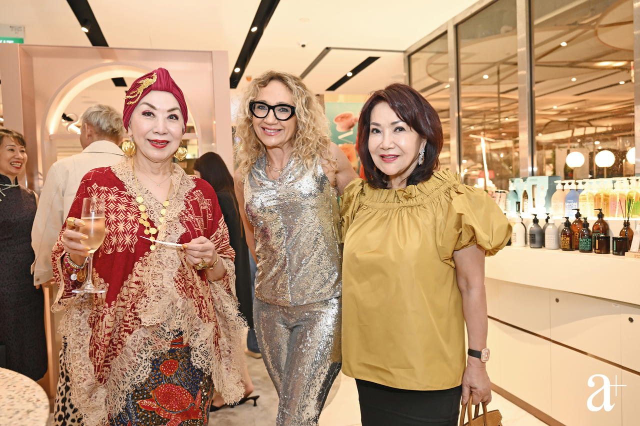 Genevieve Jeffs, Tiziana Terenzi, and Lotus Soh