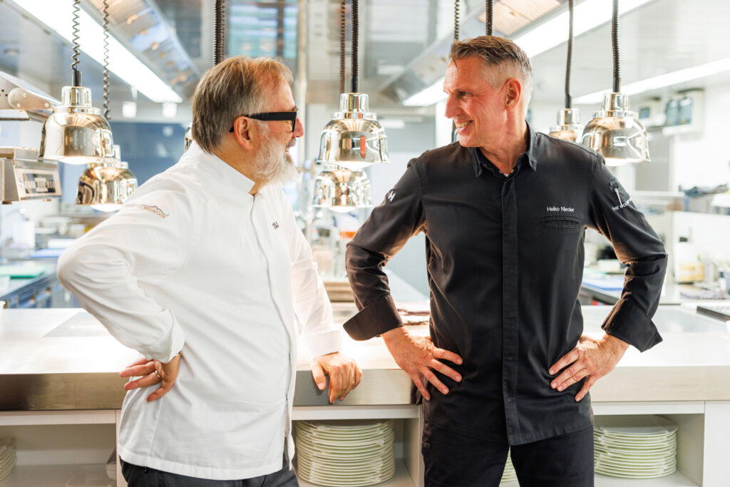 Norbert Niederkofler of Atelier Moessmer by Norbert Niederkofler in Italy with Nieder