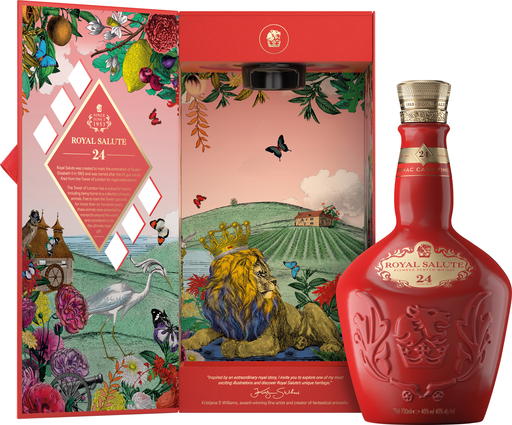 The Asia-exclusive Royal Salute 24 Year Old Cognac Cask Finish