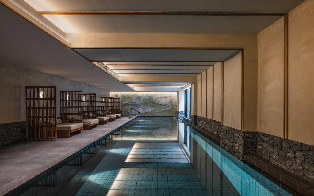 Six Senses Kyoto’s indoor pool