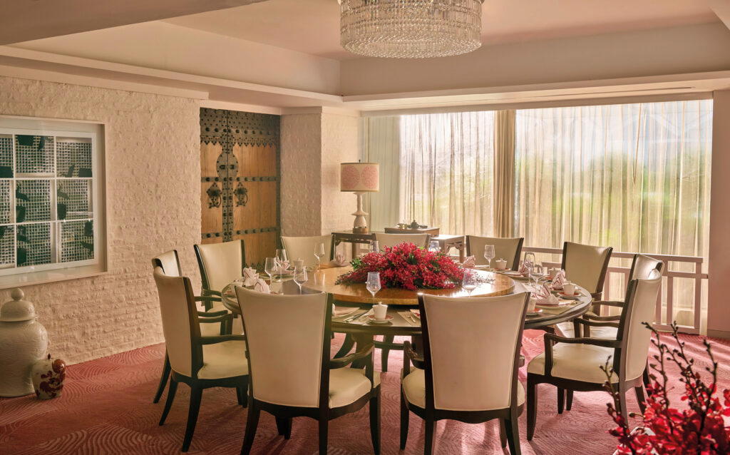Cherry Garden’s private dining room