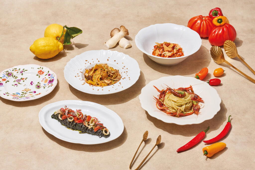 At Sospiri, pasta dishes command centre stage