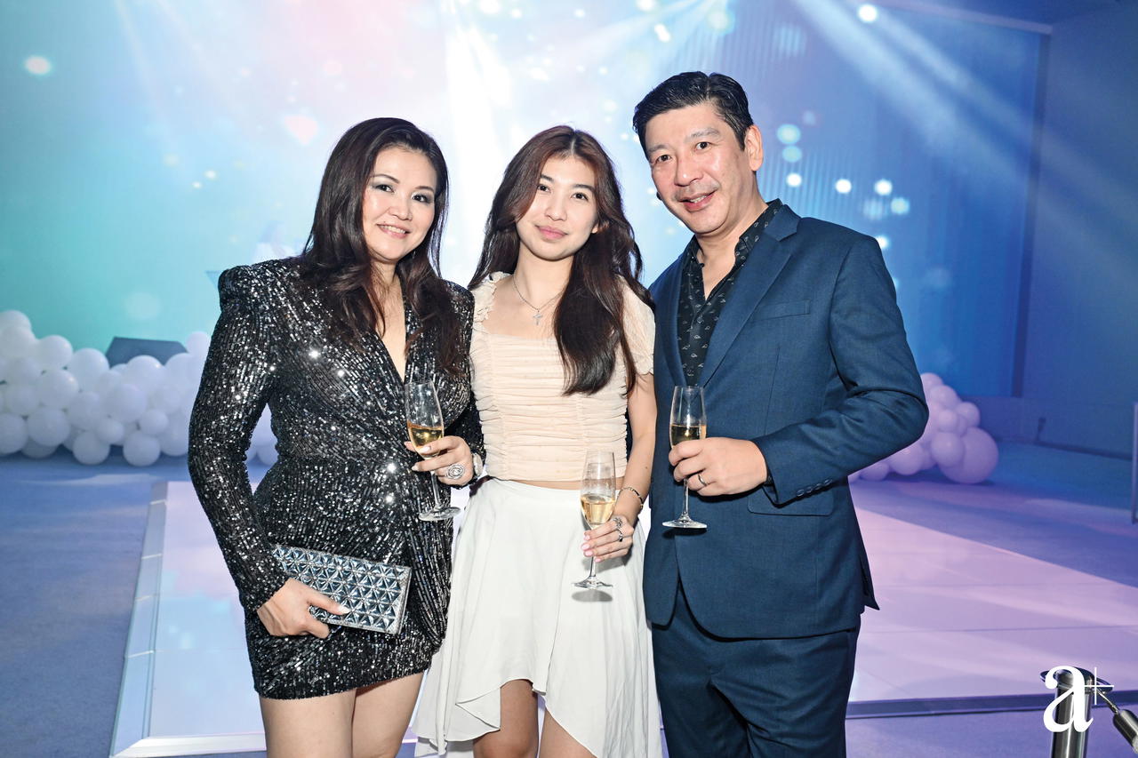 Renee Leong, Calista Leung, John Leung
