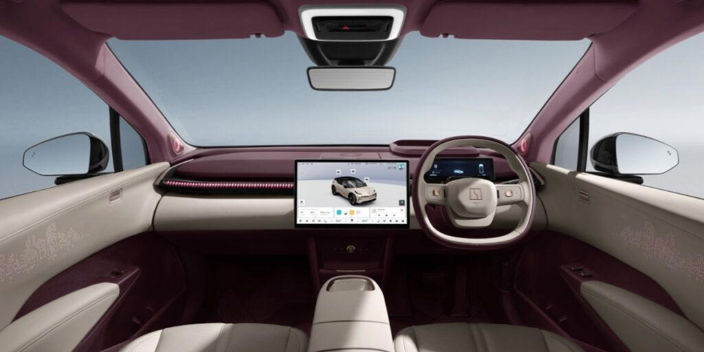 With a design philosophy of “hidden energy” – where Zeekr’s Stargate interactive light panel is integrated into the front grille – Javier Garcia-Gallardo and his team strive to create technology that is sensorial and perceivable