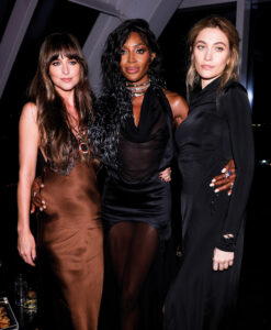 Dakota Johnson, Naomi Campbell, and Paris Jackson