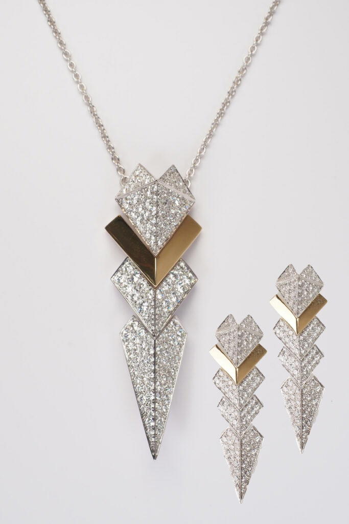 Brighter Hearts Collection, Kelly Keak, Pendant, Earrings