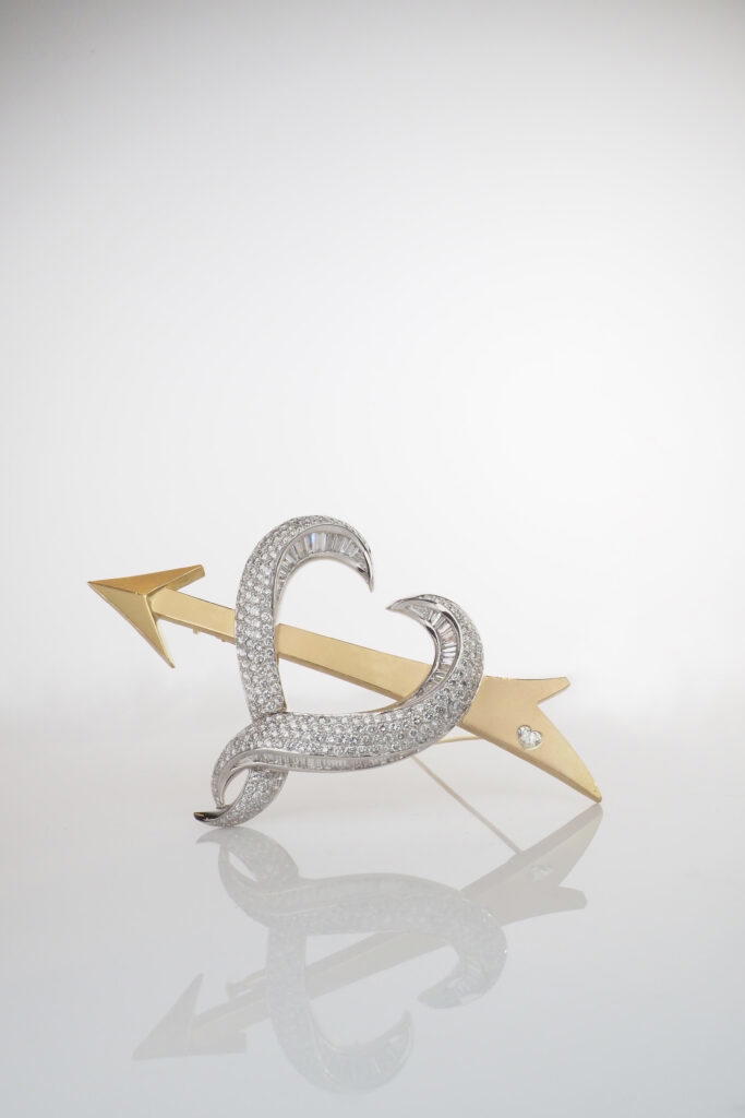 Open Heart Brooch, Christine Yip