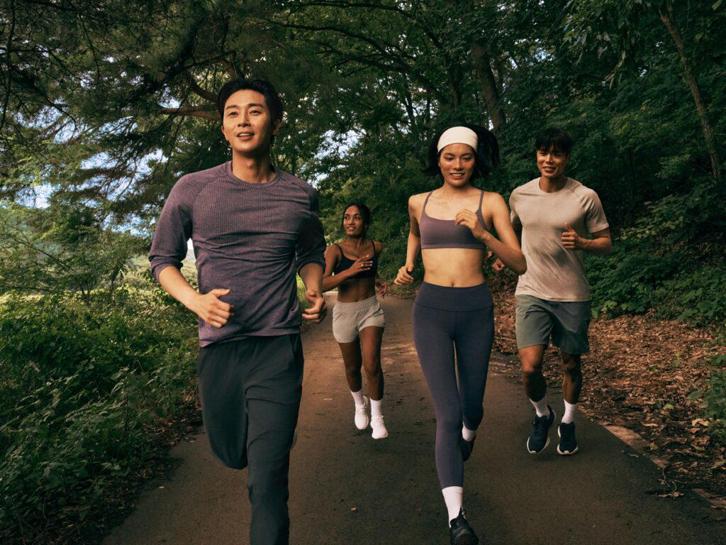 Lululemon’s ‘Together we grow’ campaign features actor Park Seo Jun, Physical: 100 Season 2 – Underground winner Amotti, and Kaaiaa founder Leah Simmons