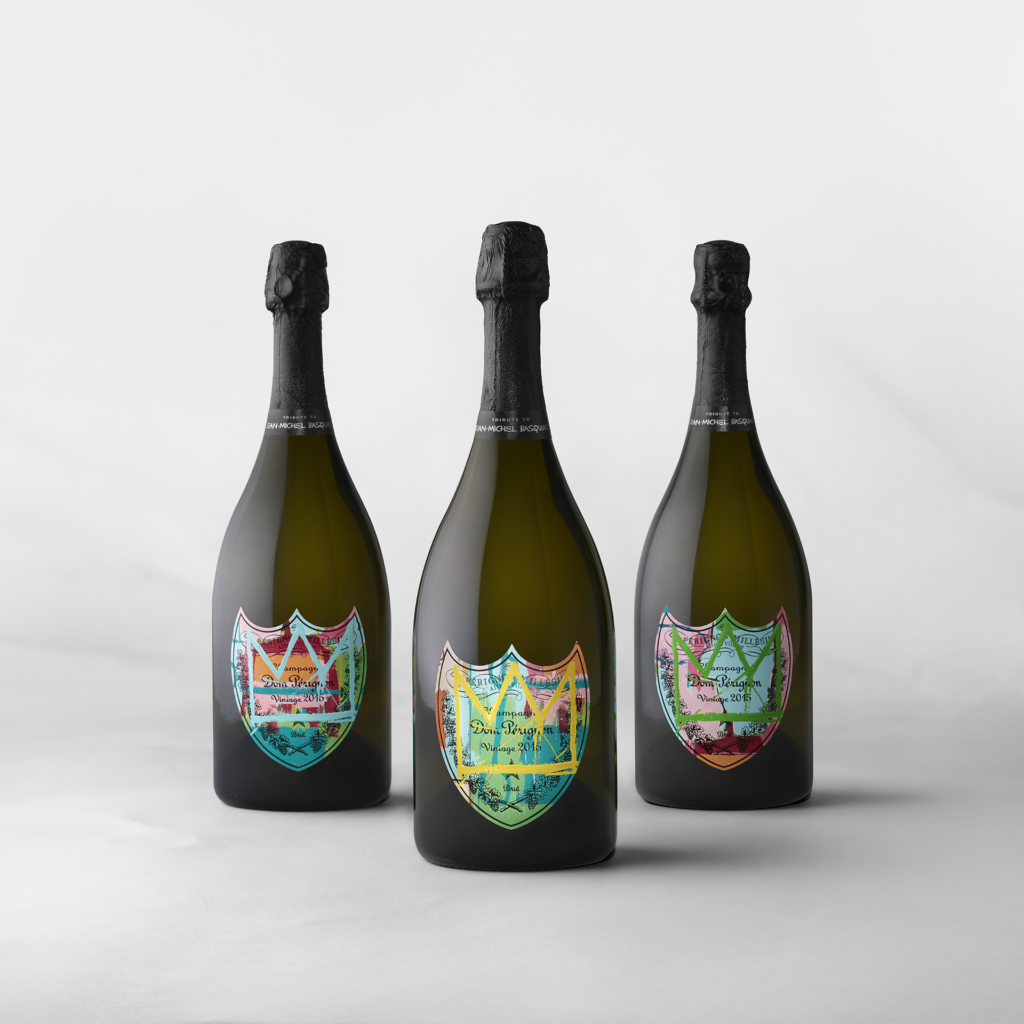 Dom Pérignon Special edition Jean-Michel Basquiat Vintage 2015 (Credit: Dom Perignon)