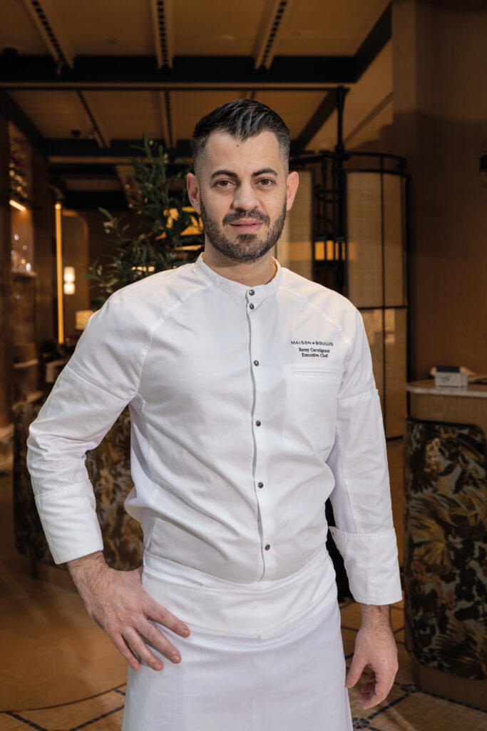 Carmignani has incorporated the quintessential elements of autumn in France into Maison Boulud’s menu,