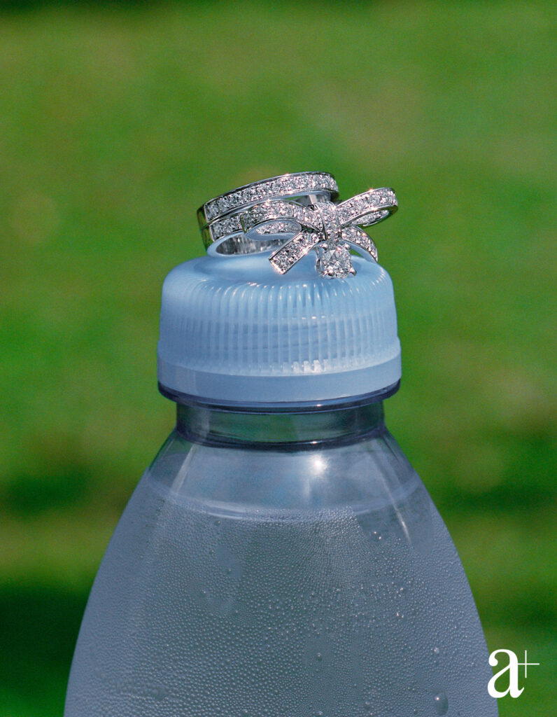 Ruban ring in white gold with diamonds, from Chanel Fine Jewellery