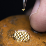 The yellow sapphire setting on Lady Arpels Jour Nuit watch (Credit: Johann Sauty)