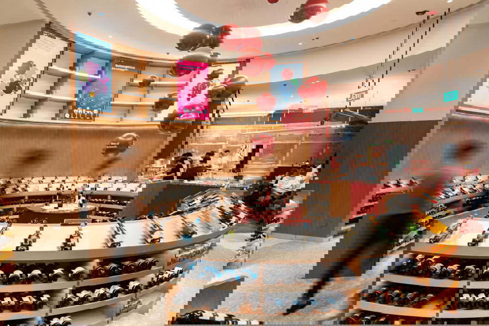 Vivino’s first-ever flagship store in Raffles City Singapore