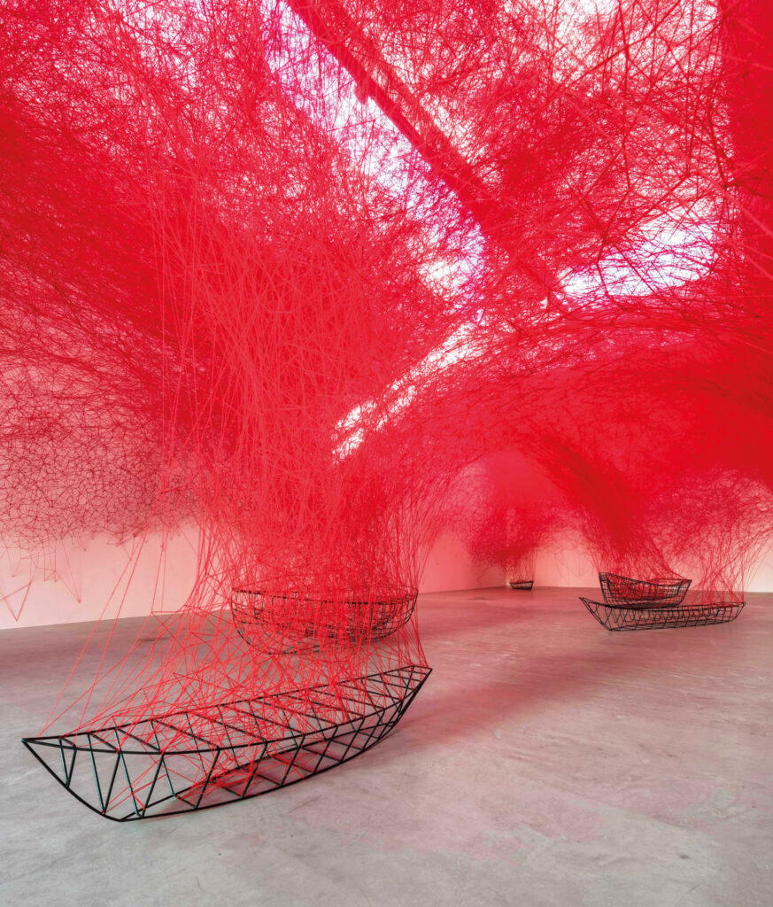 Chiharu Shiota's Work Represent Our Fragile And Resilient