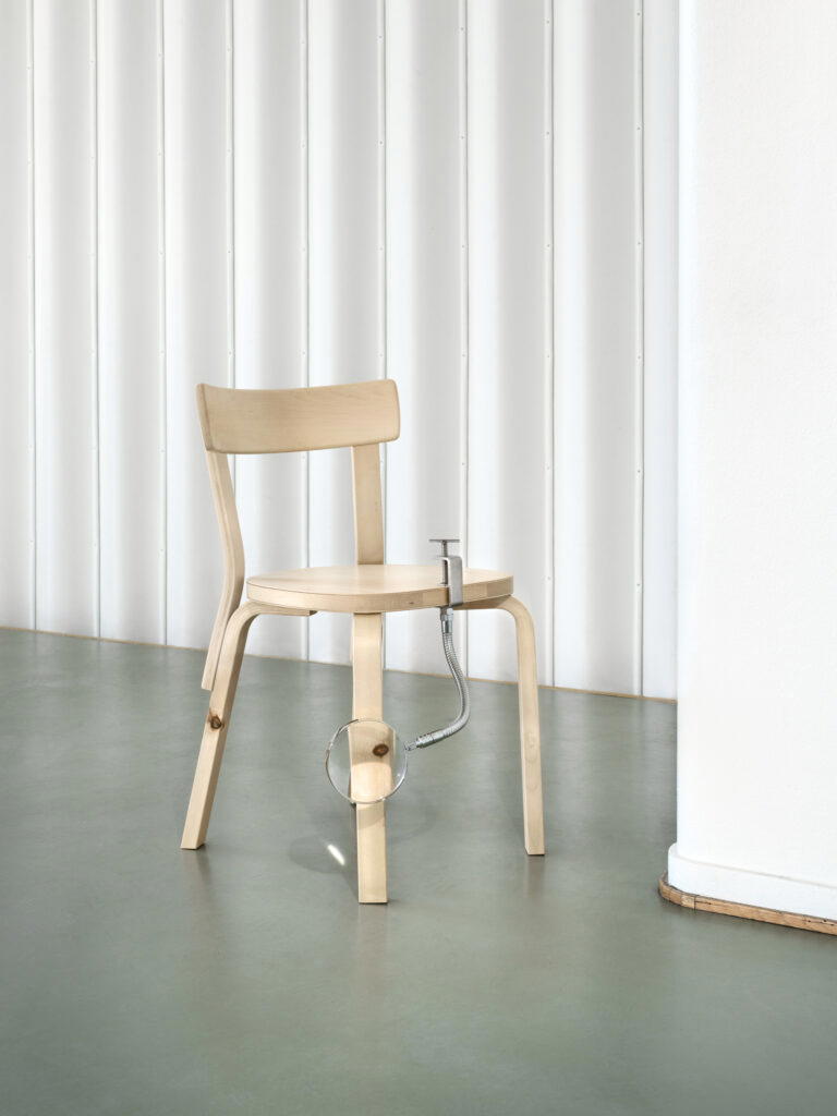 Artek Forest Collection In-Situ Chair 69 in wild birch