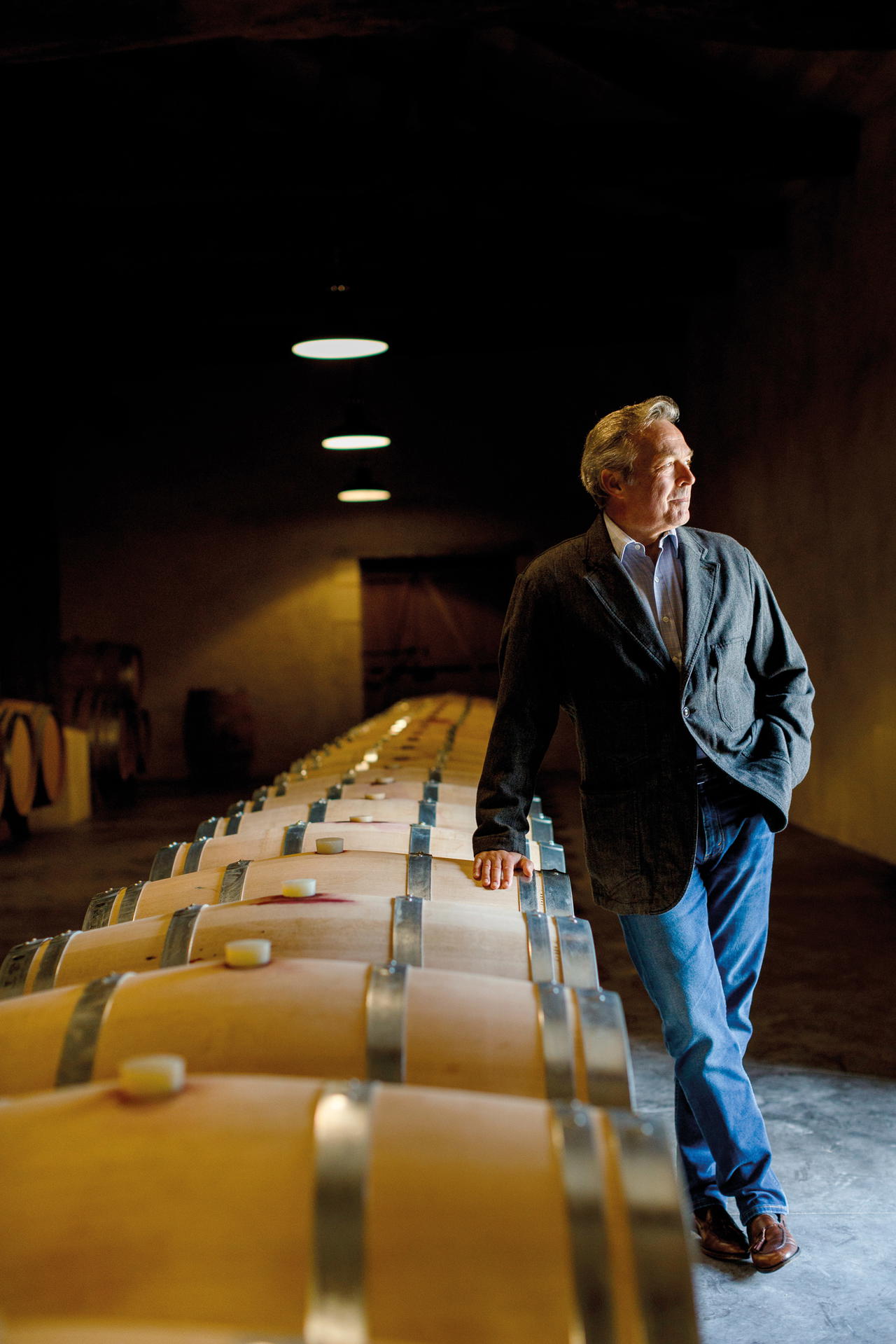 A childhood memory with his grandfather inspired Scheufele to pursue viticulture