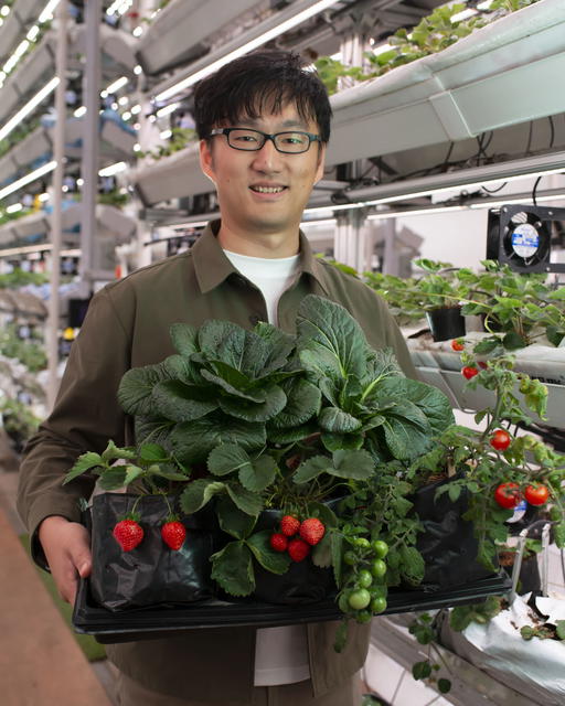 Bao Shengjie is a trained plant scientist