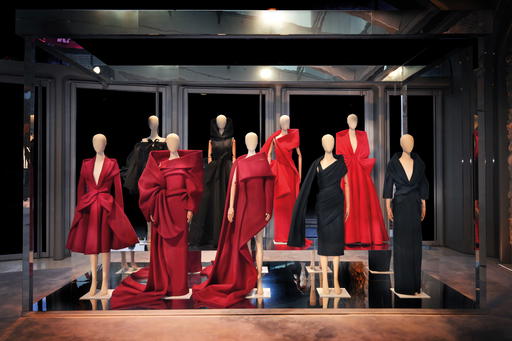 Mohamed Benchella’s striking silhouettes evoke old-world elegance through a modern prism