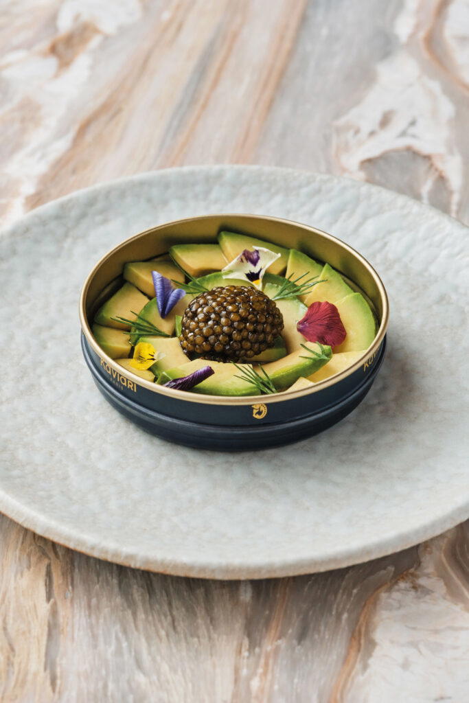 White Pepper King Crab & Avocado