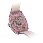 Setting gems into sapphire is an engineering feat, requiring the precision of a laser to execute the mitraillage process