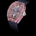 Setting gems into sapphire is an engineering feat, requiring the precision of a laser to execute the mitraillage process